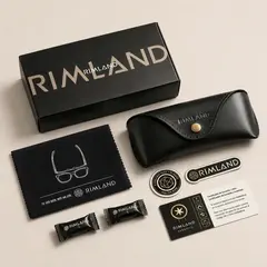 Gafas de Sol Negro Rimland | Franco 8532 2